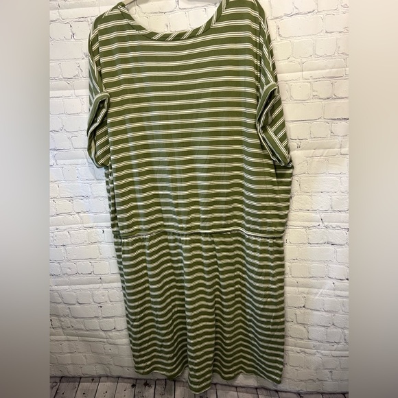 Terra & Sky Midi Dress with waist cinch A1 - Picture 5 of 5